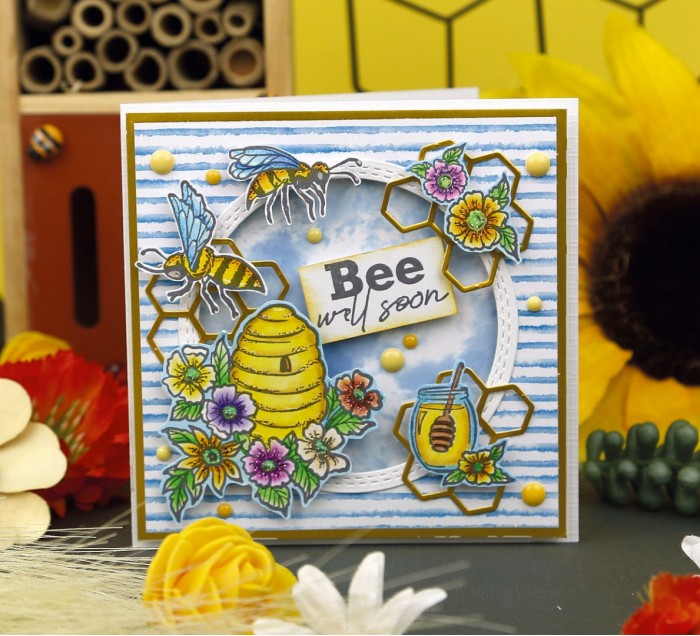 Clear Stamps - Yvonne Creations - Bee Honey - YCCS10074 - Afbeelding 2