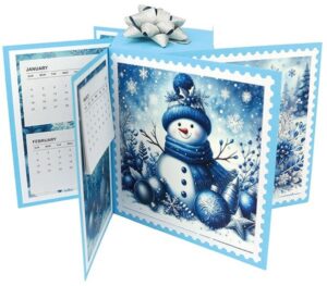 Pinwheel - Winter Snowmen