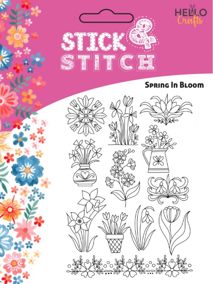 Stick and Stitch - Spring In Bloom