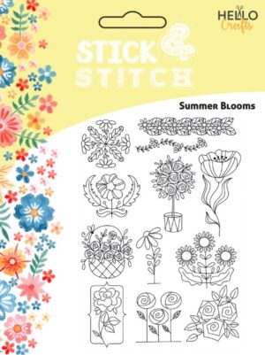 Stick and Stitch - Summer Blooms