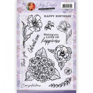 Clear Stamps - Yvonne Creations - Very Purple - YCCS10068