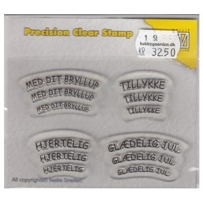 Clear Stamps - Nellie Snellen - APST006
