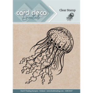 Clear Stamps - Card Deco Essentials - Jellyfish - CDECS107