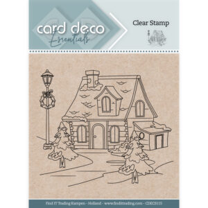 Clear Stamps - Card Deco Essentials - Christmas Scene - CDECS115
