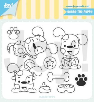 Clear Stamps - Joy! Crafts - Borre the puppy - 6410/0519