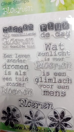 Clear Stamps - Anna Gretha Design - Bloemen - 2210181