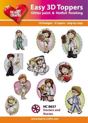 Easy 3D Toppers - Doctors & Nurses - HC8657