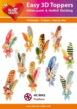 Easy 3D Toppers - Feathers - HC9042