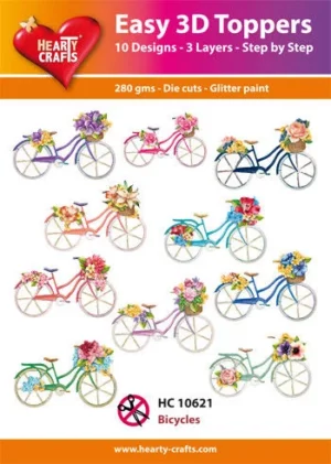 Easy 3D Toppers - Bicycles - HC10621