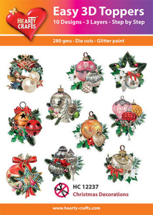 Easy 3D Toppers - Christmas Decorations - HC12237
