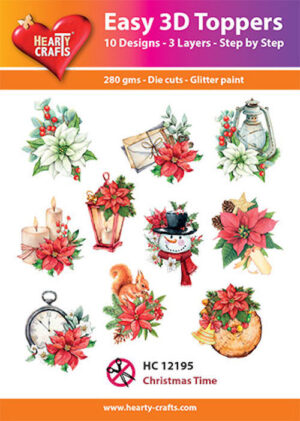 Easy 3D Toppers - Christmas Time - HC12195