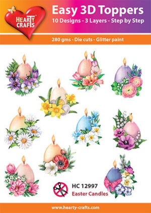 Easy 3D Toppers - Easter Candles - HC12997