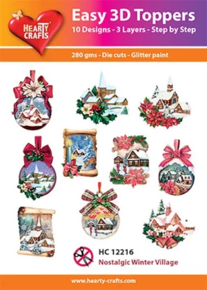 Easy 3D Toppers - Nostalgic Winter Village - HC12216