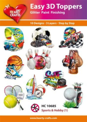 Easy 3D Toppers - Sports & Hobby (1) - HC10685