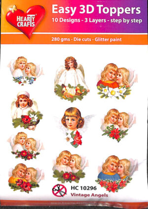Easy 3D Toppers - Vintage Angels - HC10296
