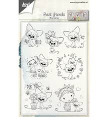 Clear Stamps - Joy! Crafts - Best friends - 6410/0500