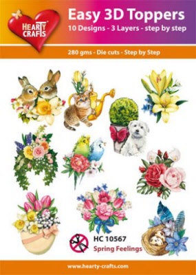 Easy 3D Toppers - Spring Feelings - HC10567