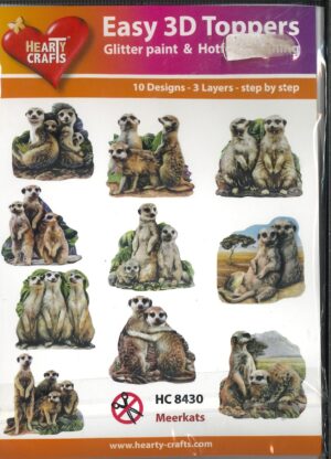 Easy 3D Toppers - Meerkats - HC8430
