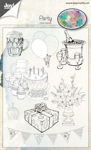 Clear Stamps - Joy! Crafts - Party - 6410/0480