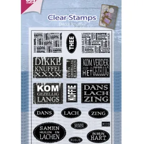 Clear Stamps - Joy! Crafts - Dikke knuffel - 6410/0367