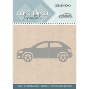 Snijmal - Card Deco Essentials - Car - CDEMIN10004