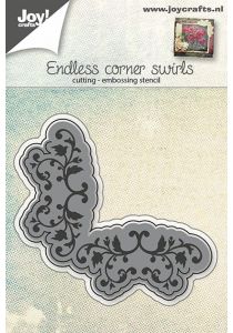 Snijmal - Joy! Crafts - Endless Corner Swirls - 6002/0651