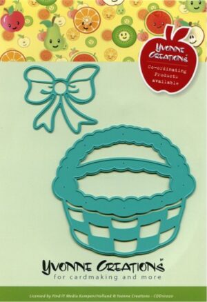 Snijmal - Yvonne Creations - Opkikker: Basket - CCD10017