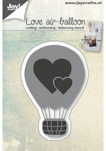 Snijmal - Joy! Crafts - Love Air-balloon - 6002/0665