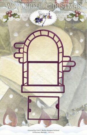 Snijmal - Precious Marieke - Wonderful Christmas: Farmhouse Door - PM10013