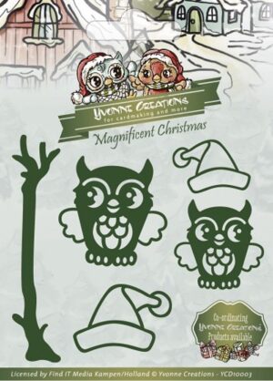Snijmal - Yvonne Creations - Magnificent Christmas - YCD10003