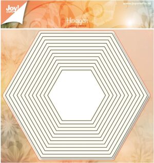 Snijmal - Joy! Crafts - Hexagon - 6002/6106