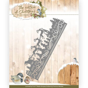 Snijmal - Precious Marieke - The Nature Of Christmas: Christmas Border - PM10099