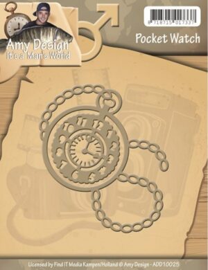 Snijmal - Amy Design - It's A Man's World: Pocket Watch - ADD10025