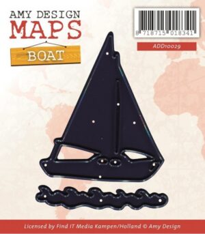 Snijmal - Amy Design - Maps: Boat - ADD10029