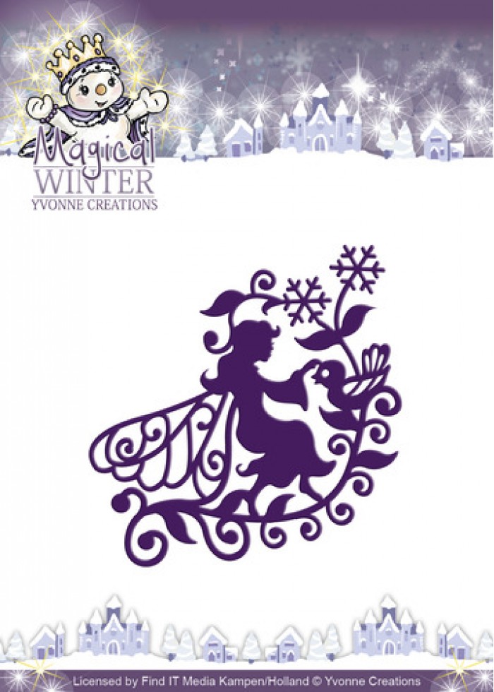 Snijmal - Yvonne Creations - Magical Winter: Fairy - YCD10043