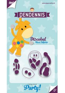 Snijmal - Joy! Crafts - Dendennis: Discobal - 6002/3115