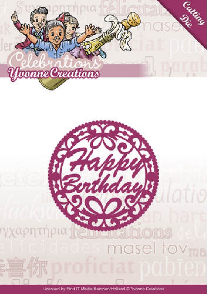 Snijmal - Yvonne Creations - Celebrations - YCD10050