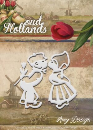 Snijmal - Amy Design - Oud Hollands: Boer & Boerinnetje - ADD10048