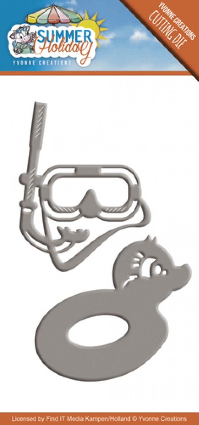 Snijmal - Yvonne Creations - Summer holiday - Swimming accessories - YCD10063