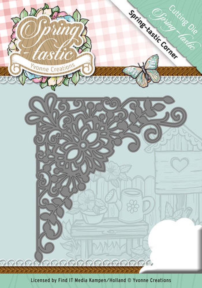 Snijmal - Yvonne Creations - Spring-tastic: Corner - YCD10086