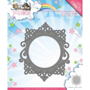 Snijmal - Yvonne Creations - Tots and Toddlers - Rectangle Frame - YCD10090