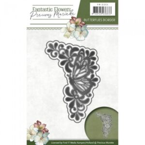 Snijmal - Precious Marieke - Fantastic Flowers: Butterflies Border - PM10094