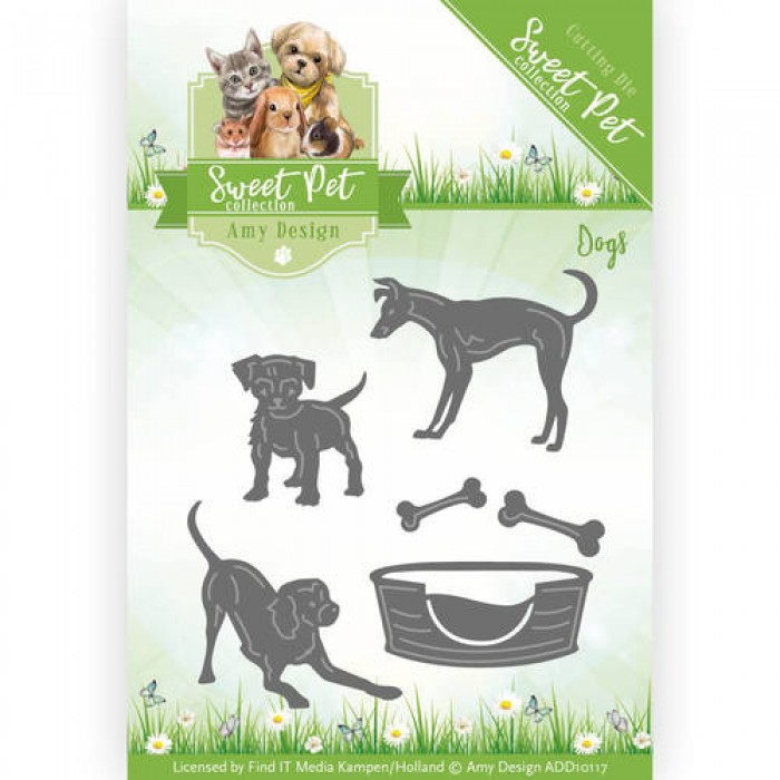 Snijmal - Amy Design - Sweet Pet Collection: Dogs - ADD10117