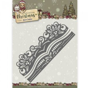 Snijmal - Yvonne Creations - Celebrating Christmas: Holly Border - YCD10112
