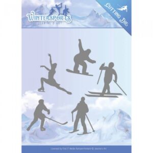 Snijmal - Jeanine's Art - Wintersports - Wintersporting - JAD10030