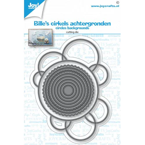 Snijmal - Joy! Crafts - Billie's Cirkels Achtergronden - 6002/1569