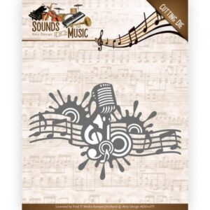 Snijmal - Amy Design - Sounds of Music: Music Border - ADD10137