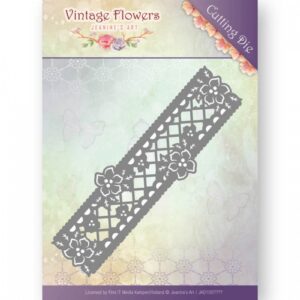 Snijmal - Jeanine's Art - Vintage Birds - Floral Border - JAD10033