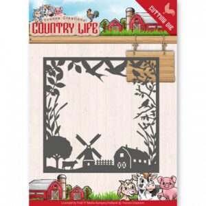 Snijmal - Yvonne Creations - Country Life - Country Life Frame - YCD10123