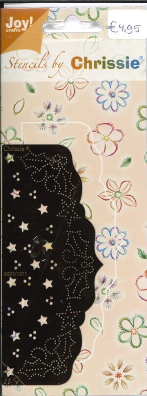 Snijmal - Joy! Crafts - Rand met Sterren - 6001/1011